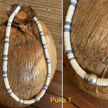 ras de cou PUKA blc bleu 1 Perle de TAHITI CLPUK1